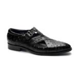 Rome Style Men's Sandals Genuine Cow Leather Summer Buckle Strap Hollow Out Casual Business Wedding Dress Shoes Men Open Shoes - Image 4