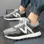 Men New Breathable Sneakers High-end Sport Balance Fashion Shoes for Men Trend Luxury Sneakers Women Zapatos Altos Hombre - Image 3