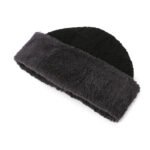 Men's windproof hat, outdoor winter scarf, gloves, three-piece neckline, one plus cashmere insulated knit hat Official Website - Image 5
