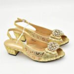 New Arrival African Shoes and Bags Sets Decorated with Rhinestone Women Shoe Size 43 Shoes for Women 2025 Designer Luxury - Image 5