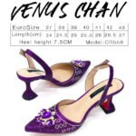 New Fashion Women's Summer Elegant High Heels Women's Sandals Luxury Wedding Italian Women's Party Shoes All Diamond - Image 5