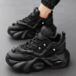 Men's Shoes Luxury Casual Breathable Sneakers for Men Comfortable Low Top Platform Boots for Men Height Increasing Sneakers - Image 2