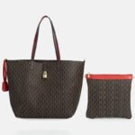 CH Elegant Light Luxury Practical With Bags Pure Color Simple Large Capacity Casual Resistant Brand Women's Bag Shoulder Bag