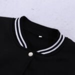 Polk High Number 33 Prints Unisex Jackets Classic Pocket Sportswear Street Fashion Menswear Loose Autumn Baseball Uniform Mens - Image 2