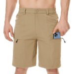 Men's Waterproof Cargo Shorts Summer Quick Dry Hiking Shorts Outdoor Multi-pockets Camping Training Work Shorts Man - Image 5