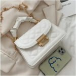 Women PU Leather Shoulder Bags Small Messenger Designer Female 2024 New Fashion Chain Rhomboid Crossbody Bag Ladies Mini Handbag - Image 2