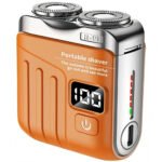 9000+ RPM Portable Electric Shaver, 180-Day Battery & 1H Fast Charge, LED Smart Display, Waterproof, Floating Blades, Type-C