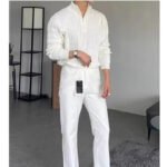 Replica Luxury Sweaters Men Sweater Jersey Korean Reviews Many Clothes Knitwear Cardigan Autumn Men's Clothing Mens Coat Hırka - Image 4