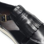 Classy Trending Mens Tassel Sandals Genuine Leather Buckle Strap Hollow Out Summer Casual Shoes for Men Comfortable Breathable - Image 6