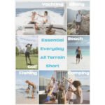 Men's Hybrid Golf Dress Shorts Lightweight Quick Dry Casual with Flat Front 9-Inch Inseam and 4 Pockets - Image 10