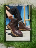Waterproof Leather Indestructible Men Work Safety Boots Outdoor Military Boots Anti-smash Anti-puncture Industrial Shoes Male - Image 20