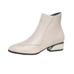 New Autumn Winter Woman Boots Women Shoes Ladies Low Heeled Ankle Boots Women Platform Warm Fleece Shoes Snow Boots Bottes - Image 4
