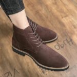 Pointed Toe Chelsea Boots Leather Men Winter Boots Winter Shoes for Men 2025 Male Boots Mens Ankle Shoes Zapatillas Male Hombre - Image 15