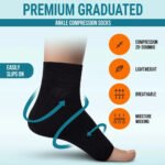 Soothe Compression Socks for Men Women Neuropathy Pain Ankle Brace Plantar Fasciitis Swelling Relief Sports Socks - Image 2