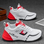 Sneakers, A Pair of Men's Sporty Casual Shoes, Trendy and Versatile, Fashionable Fitness Men's Shoes - Image 4