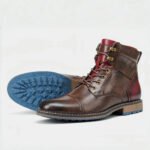 Spring Leather Boots with Zipper Classical Men Boots 2026 Fashion Comfortable Ankle Boots - Image 20