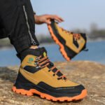 Fashion Best Quality Protective Work Safety Shoes For Men Breathable Shoes Anti-Puncture Steel Toe Cap Anti Puncture Work Boots - Image 11