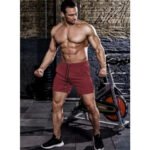 Men's 2 Pack Gym Workout Shorts Quick Dry Athletic Shorts 5 Inch Lightweight Sports Running Shorts with Pockets - Image 7