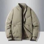 New autumn and winter baseball collar, men's fashionable and versatile cotton jacket, outer warm cotton jacket, baseball jacket, - Image 4