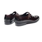 Genuine Leather Mens Classic Summer Dress Sandals Buckle Strap Black Brown Closed Toe Business Party Casual Formal Shoes for Men - Image 5