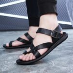 Summer Men Rome Genuine Leather Roman Sandals Gladiator 2024 Sandalias Romanas Hombre Flat Sandles Dropshipping - Image 2