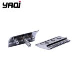 "The FLIPSIDE by YAQI" A Dual Comb Dual Aggression Level Mens Razor Head In Chrome