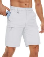 Men's Quick Dry Cargo Shorts Summer Waterproof Hiking Shorts Outdoor Multi-pockets Camping Training Work Shorts Man - Image 32