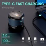 Solimpia Smart Shaver for Men Hair Clippers Electric Razor Magnetic Attraction 6-Blade Home Use Beard Cutter - Image 4