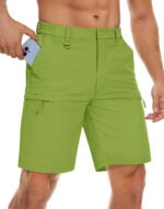 Men's Quick Dry Cargo Shorts Summer Waterproof Hiking Shorts Outdoor Multi-pockets Camping Training Work Shorts Man - Image 23