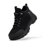 Men's Mid-Height Hiking Boots, All-Terrain Non-Slip Outdoor Trekking Camping Shoes, Comfortable Men's Sneakers for Outdoor Activities - Image 7