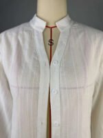 Fashion White Shirts Women Long Sleeve Oversize Blouse 2025 New Spring Summer Basic Tops Cotton Chic Shirt for Women - Image 6