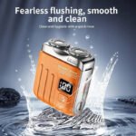 9000+ RPM Portable Electric Shaver, 180-Day Battery & 1H Fast Charge, LED Smart Display, Waterproof, Floating Blades, Type-C - Image 5