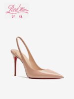 Heeled sandals Red Shiny Bottoms Naked color luxury Hollow 2026 New Elegant High Heels Sexy Slingbacks Ladies Shoes Women shoes - Image 3
