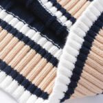 Sweater Vest Men Thicken V-neck Sleeveless Knitted Sweaters Vests Striped Retro Preppy-style Simple Chic Loose Casual All-match - Image 5