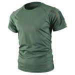 Tactical Short Sleeve T-Shirt Army Military Men's Athletic Tops Workout Gym Training T Shirt Quick Dry Outdoor Hiking Shirt - Image 6