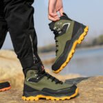 Fashion Best Quality Protective Work Safety Shoes For Men Breathable Shoes Anti-Puncture Steel Toe Cap Anti Puncture Work Boots - Image 26