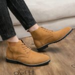 Pointed Toe Chelsea Boots Leather Men Winter Boots Winter Shoes for Men 2025 Male Boots Mens Ankle Shoes Zapatillas Male Hombre - Image 8