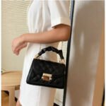 Women PU Leather Shoulder Bags Small Messenger Designer Female 2024 New Fashion Chain Rhomboid Crossbody Bag Ladies Mini Handbag - Image 4