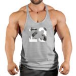 Sleeveless Sweatshirt Muscular Man Gym Shirt Man Men's Clothes Top for Fitness Vests Stringer Clothing Bodybuilding Vest Singlet - Image 5