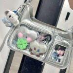 NEW Y2k Japanese Harajuku Shoulder Bag Womens Transparent Ita Bag Girls School Crossbody Bags for Women Female Designer Handbags - Image 2