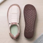 Women's Wide Top Minimalist Barefoot Sneakers - Featuring A Wide Toe Sole And Low Cut Lace Up Walking Shoes, Wide Last Shoes, Cushioning, Lightweight And Breathable, Suitable for Fitness, Yoga Steps, And Daily Work. Couple Sh