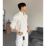 Replica Luxury Sweaters Men Sweater Jersey Korean Reviews Many Clothes Knitwear Cardigan Autumn Men's Clothing Mens Coat Hırka - Image 3