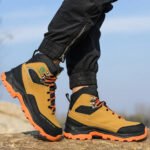 Fashion Best Quality Protective Work Safety Shoes For Men Breathable Shoes Anti-Puncture Steel Toe Cap Anti Puncture Work Boots - Image 2