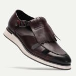 Classy Trending Mens Tassel Sandals Genuine Leather Buckle Strap Hollow Out Summer Casual Shoes for Men Comfortable Breathable - Image 2