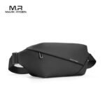 Mark Ryden Men's Handbag Man Belt Pouch Sports Casual Cycling Small Waist Pack Crossbody Bag Shoulder Bag Men's Crossbody Chest