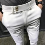 2026New Spring Autumn Fashion Men's Business Trousers Male Casual Straight Pants S31 Men Dress Pants