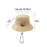 Quick Drying Fisherman Caps Women Men Outdoor Sun Anti-UV Protection Panama Hats Waterproof Camping Foldable Bob Bucket Sunhats - Image 6