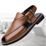 PU Leather Men's Sandals Handmade Stitching Beach Shoes Non Slip Hollow Out Shoes Outdoor Casual Sandaly All-match Man Sandalias