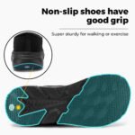 FitVille Wide Toe Box Shoes for Men Cushioned Well Extra Wide Width Shoes Non Slip Wide Lightweight Breathable Running Shoes - Image 5