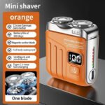 9000+ RPM Portable Electric Shaver, 180-Day Battery & 1H Fast Charge, LED Smart Display, Waterproof, Floating Blades, Type-C - Image 2